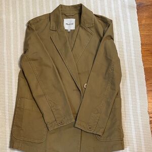 Madewell Olive Blazer